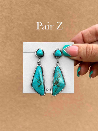 RTS ★ Oh-My Turquoise Earrings
