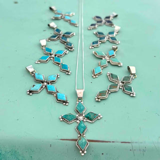 RTS ★ Living On A Prayer Cross Pendant
