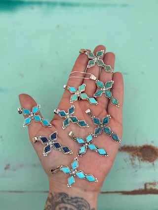 RTS ★ Living On A Prayer Cross Pendant