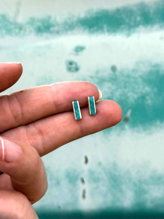 RTS ★ Trails Of Turquoise Studs