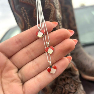 RTS ★ So Teeny Red Heart Necklace