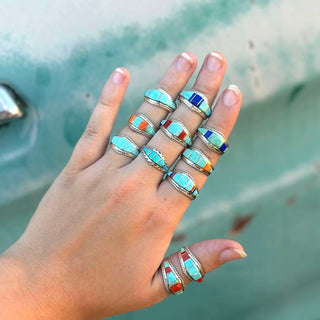 RTS ★ Magical Mixed Inlay Ring
