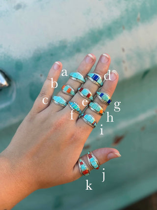 RTS ★ Magical Mixed Inlay Ring