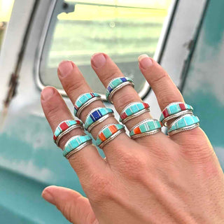 RTS ★ Magical Mixed Inlay Ring