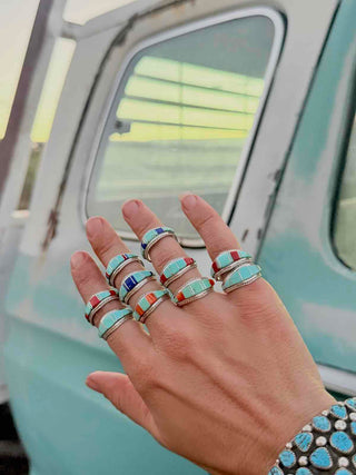 RTS ★ Magical Mixed Inlay Ring