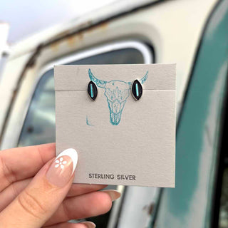 RTS ★ Shadowbox Eye Studs ★ Turquoise