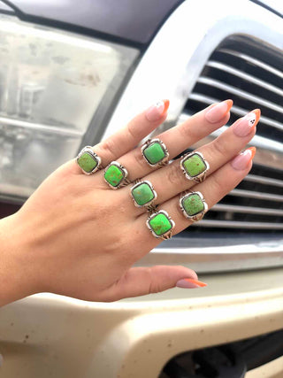 RTS ★ I Know You Ring ★ Green Turquoise