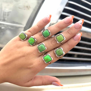 RTS ★ I Know You Ring ★ Green Turquoise