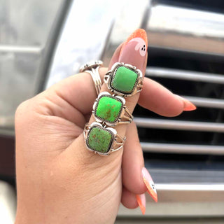 RTS ★ I Know You Ring ★ Green Turquoise