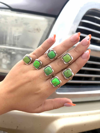 RTS ★ I Know You Ring ★ Green Turquoise