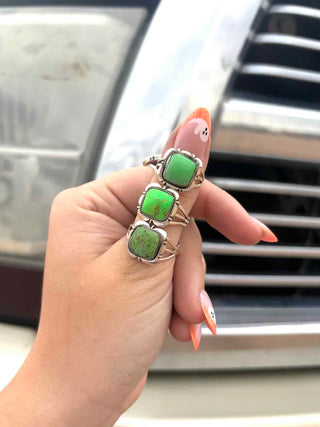 RTS ★ I Know You Ring ★ Green Turquoise