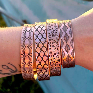 RTS ★ Cowgirl Copper Cuffs