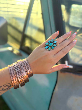 RTS ★ Cowgirl Copper Cuffs