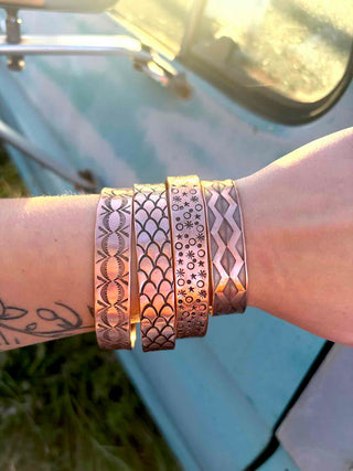RTS ★ Cowgirl Copper Cuffs