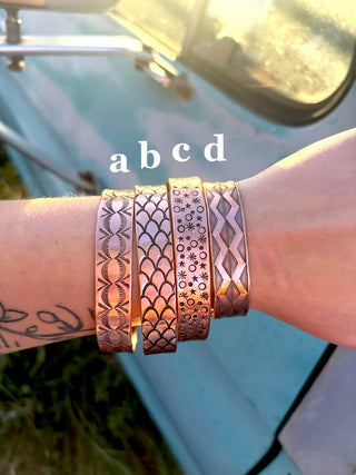 RTS ★ Cowgirl Copper Cuffs