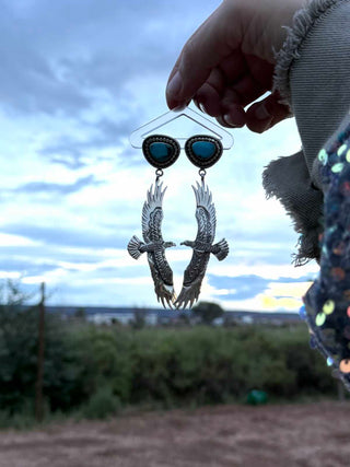 RTS ★ Magnificent Thunderbird Drop Earrings