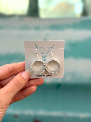 RTS ★ Sheer Joy Silver Hoops