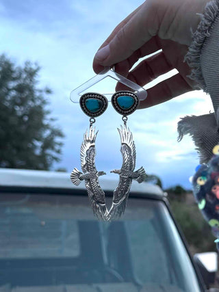 RTS ★ Magnificent Thunderbird Drop Earrings