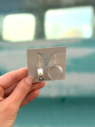 RTS ★ Sheer Joy Silver Hoops