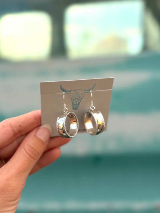 RTS ★ Sheer Joy Silver Hoops