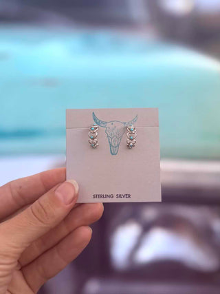 RTS ★ Country Girl Half Hoop Earrings