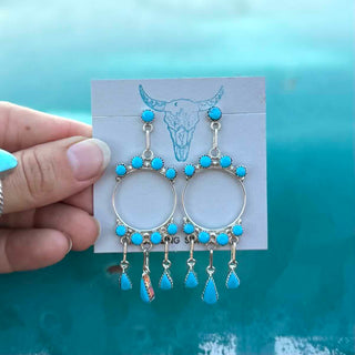 RTS ★ Come To Light Earrings ★ Blue Turquoise