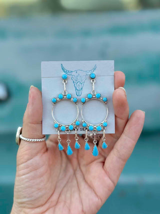 RTS ★ Come To Light Earrings ★ Blue Turquoise