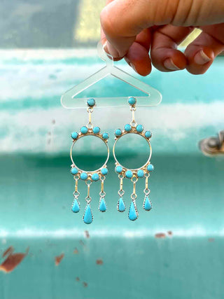 RTS ★ Come To Light Earrings ★ Blue Turquoise