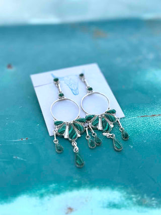RTS ★ Malachite Devotee Earrings