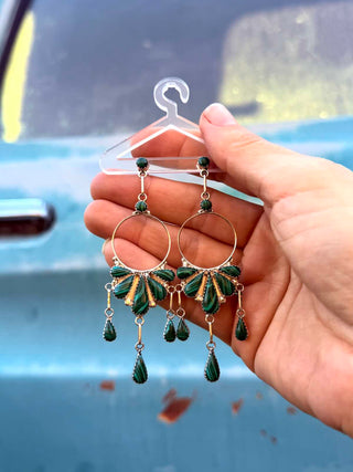 RTS ★ Malachite Devotee Earrings