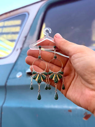 RTS ★ Malachite Devotee Earrings