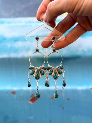 RTS ★ Malachite Devotee Earrings