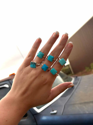 RTS ★ Smooth Band Squared You Up Ring ★ SALE