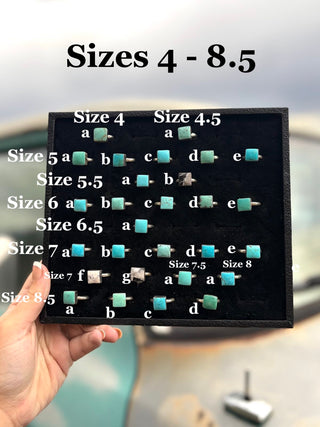 RTS ★ Smooth Band Squared You Up Ring ★ SALE