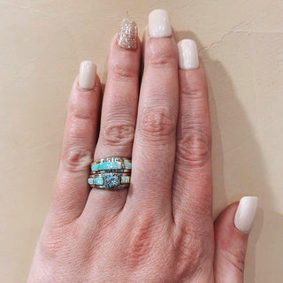 RTS ★ White Opal Lovers Club Stack