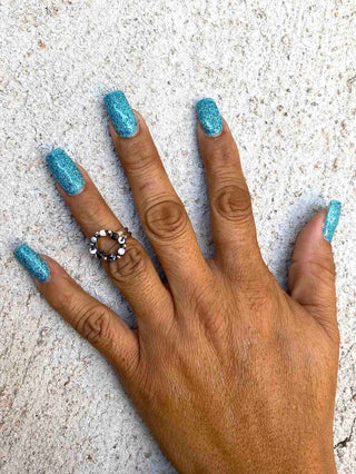 Lionheart White Buffalo Topaz Stacker Trinity - Circle