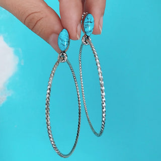 RTS ★ Twist Again Hoops ★ Marquise