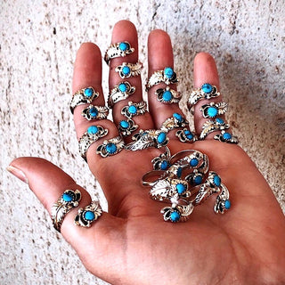 Sleeping Beauty Wrap Ring