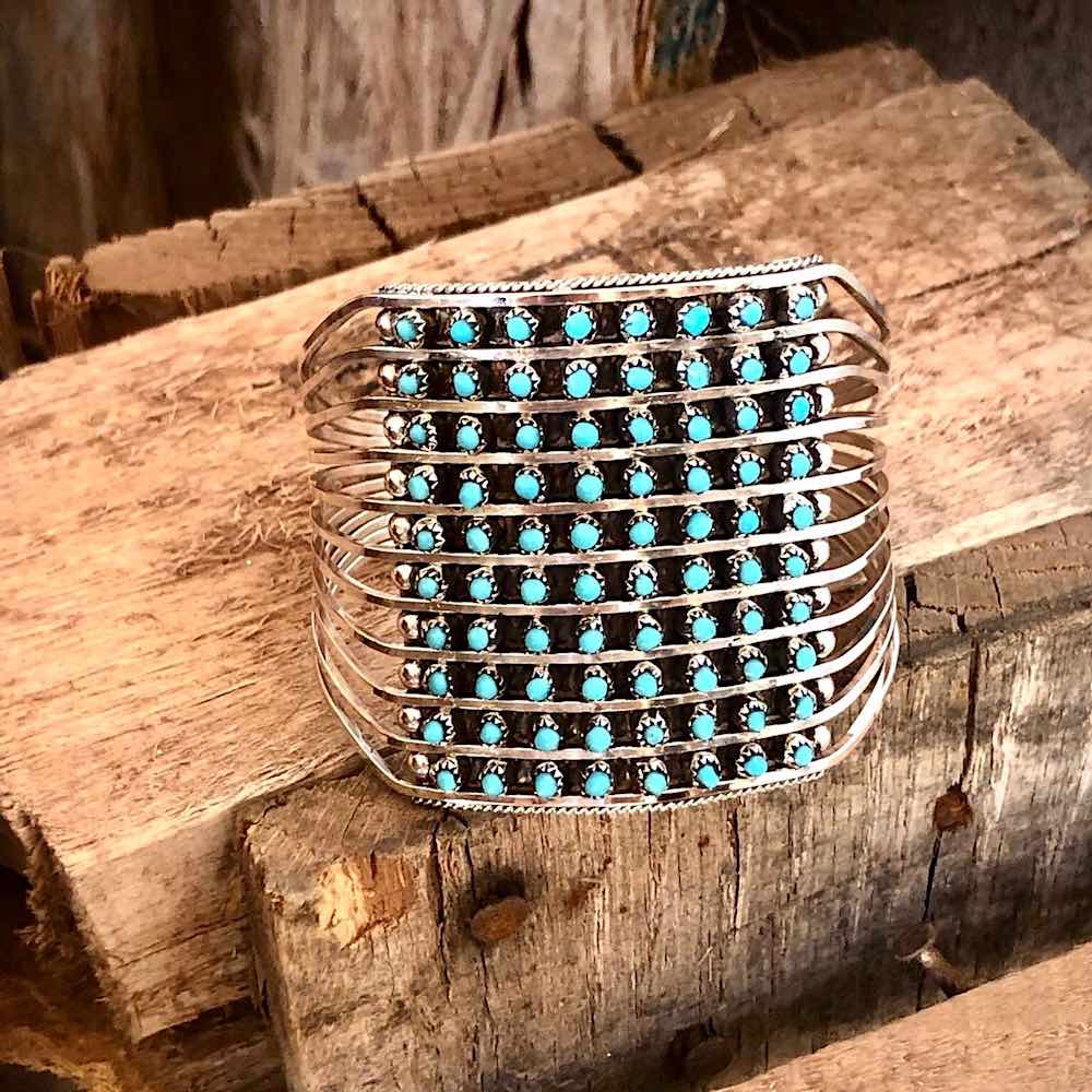 RTS ★ TEN UP CUFF- Turquoise