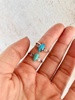 Marquise Flower Ring