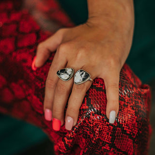 Double or Nothing White Buffalo Ring