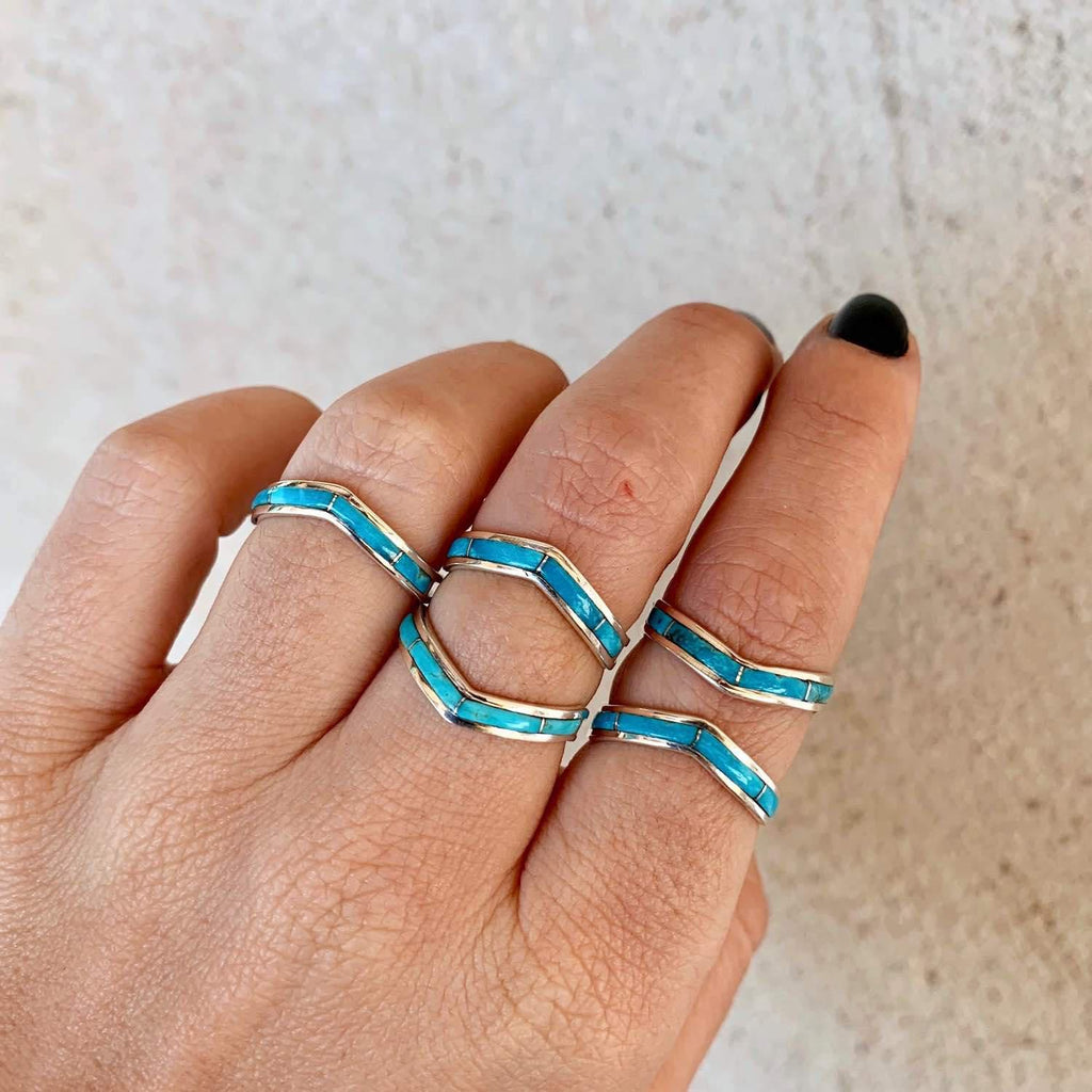 RTS ★ Chevron Stacker ★ Blue