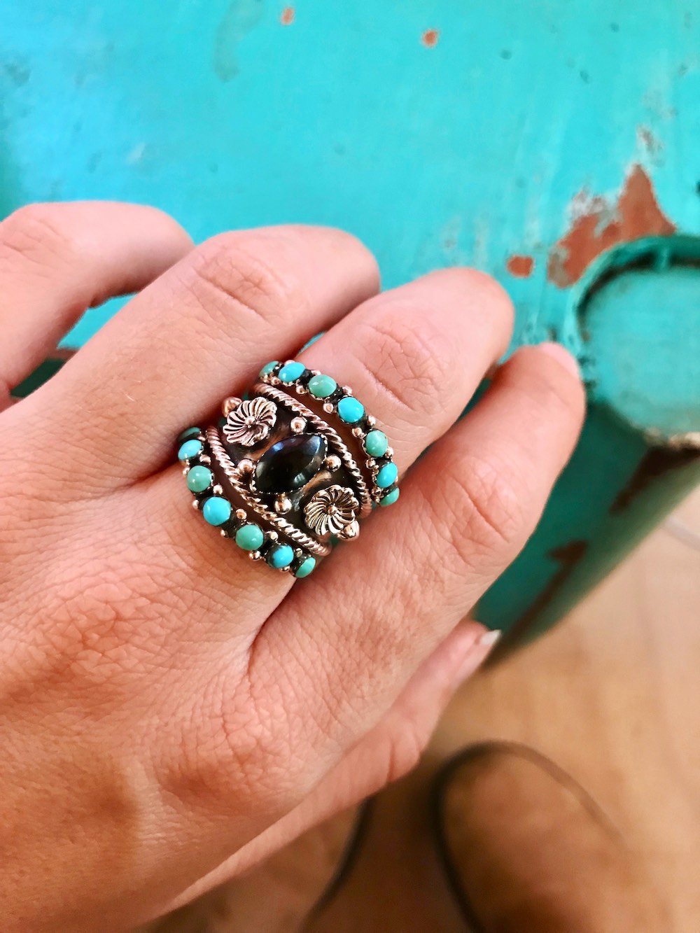 *CURVE* Stacker Ring | Turquoise Tuesday