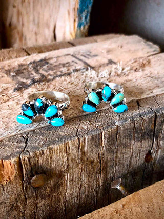 Turquoise Tiara Ring
