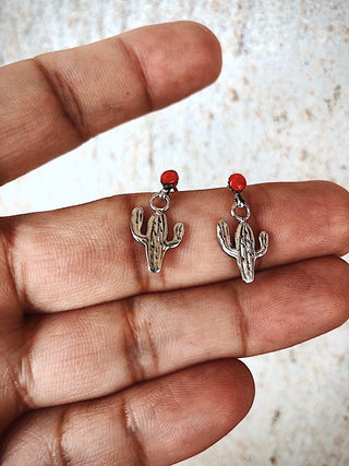 RTS ★ Saguaro Cactus Dangle Earrings