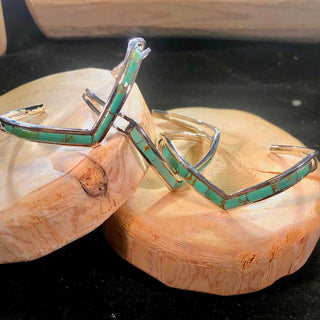 RTS ★ New Chevron Cuff ★ Ceremonial Green