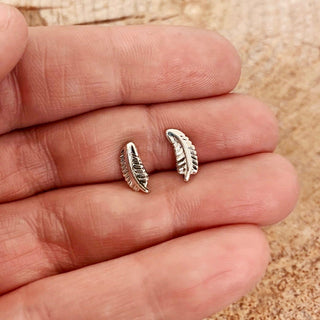 RTS ★ Sterling Feather Stud Earrings