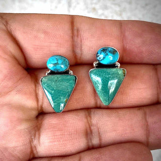 RTS ★ Triangle + Stone Studs