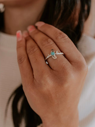 RTS ★ Turquoise Dancing Cactus Ring