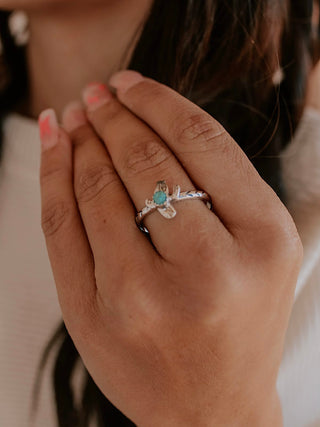 RTS ★ Turquoise Dancing Cactus Ring